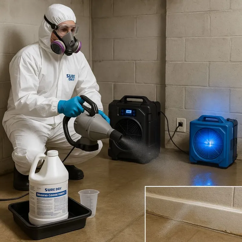 Sanitization and Odor Removal process in Inola, OK