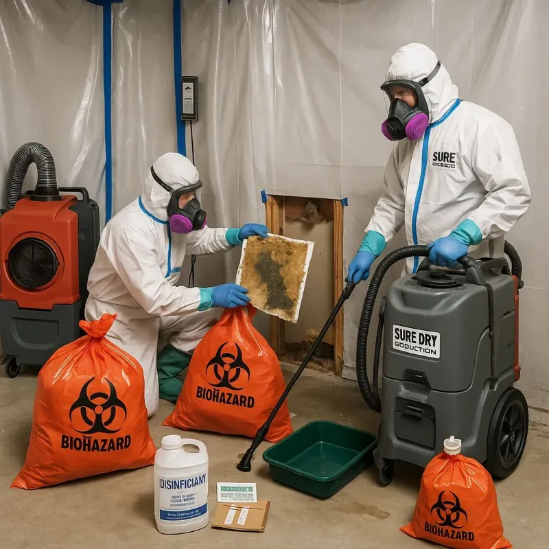 Contaminated Water Handling Protocols process in Inola, OK